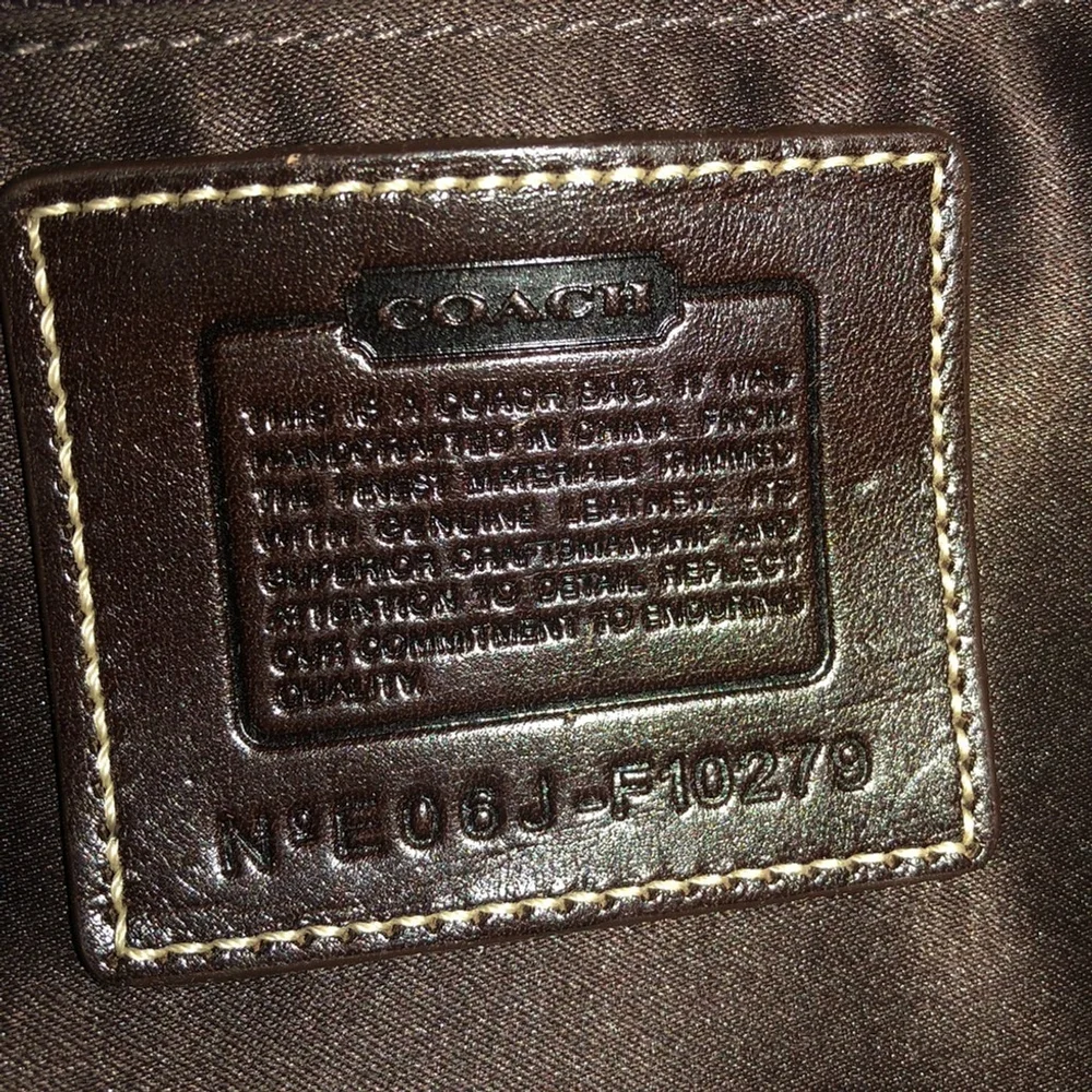 Coach vintage brown